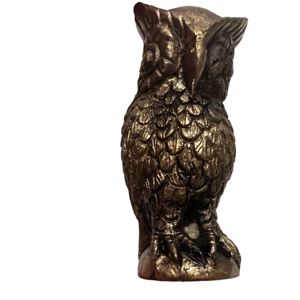 Owl home decor set of 3 at 2 1/4” tall each - Picture 2 of 4